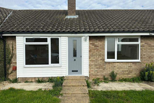 Terraced bungalow for sale in Church Close, Coveney, Ely