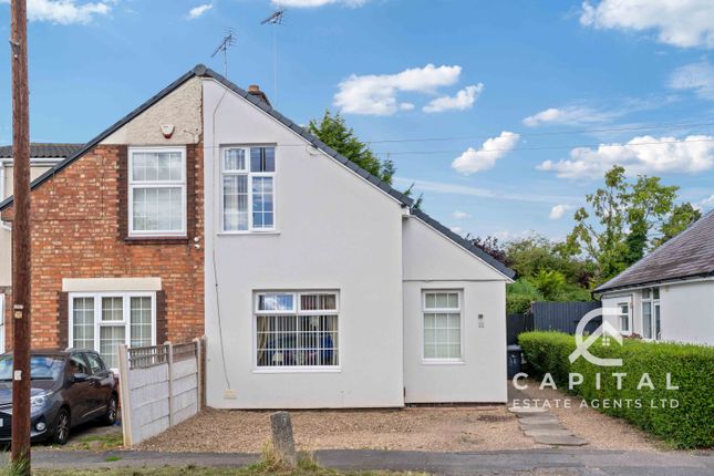 Thumbnail Semi-detached house for sale in Drinkstone Road, Leicester