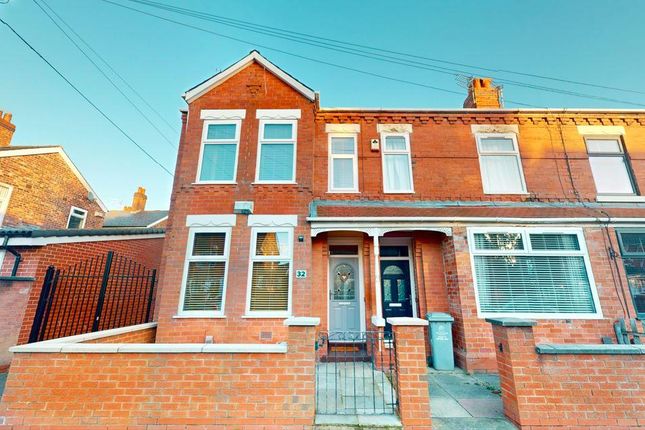 Thumbnail End terrace house for sale in Clyne Street, Stretford, Manchester