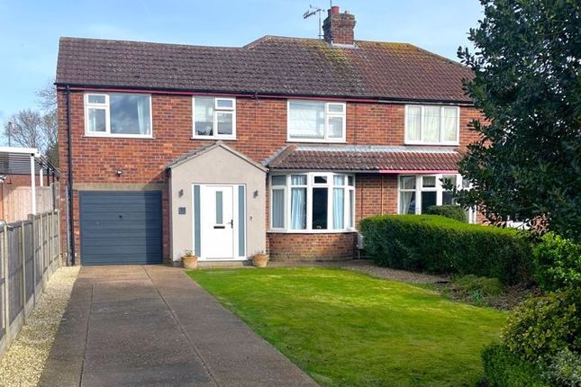 Thumbnail Semi-detached house for sale in Mill Lane, Saxilby, Lincoln
