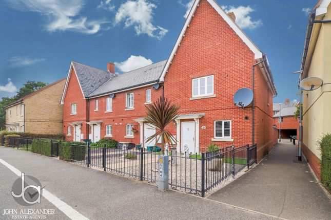 Thumbnail End terrace house for sale in Mill Road, Colchester