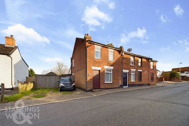 Thumbnail End terrace house for sale in Norwich Road, Dickleburgh, Diss