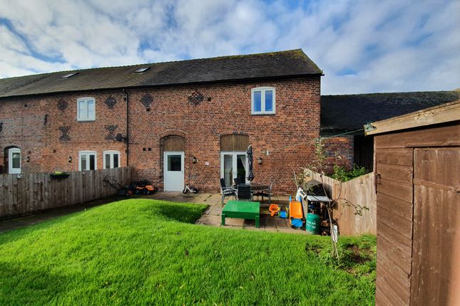 Thumbnail Barn conversion to rent in Manor Road, Madeley, Crewe
