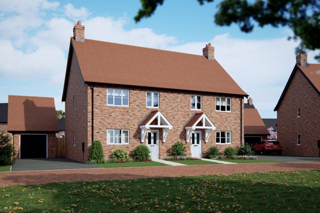 Thumbnail Semi-detached house for sale in Barrelmans Point, Shotley Gate, Ipswich