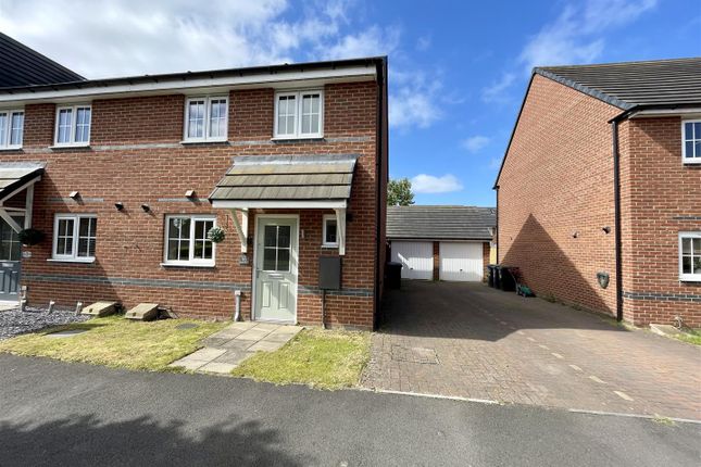 Thumbnail Semi-detached house for sale in Edison Drive, Spennymoor, County Durham