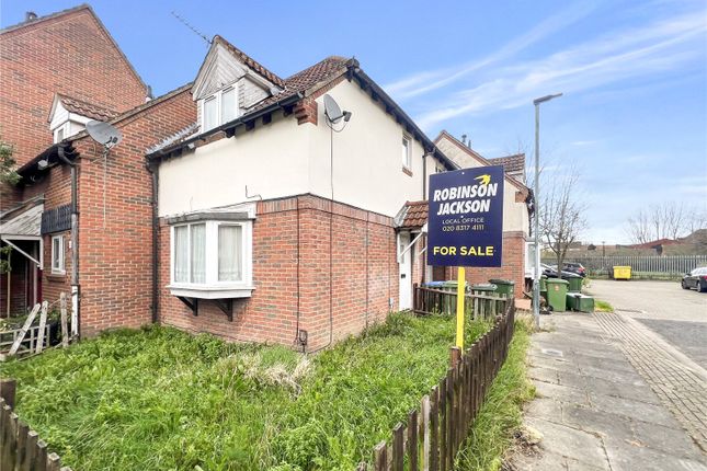 Thumbnail End terrace house for sale in Nickelby Close, Thamesmead, London