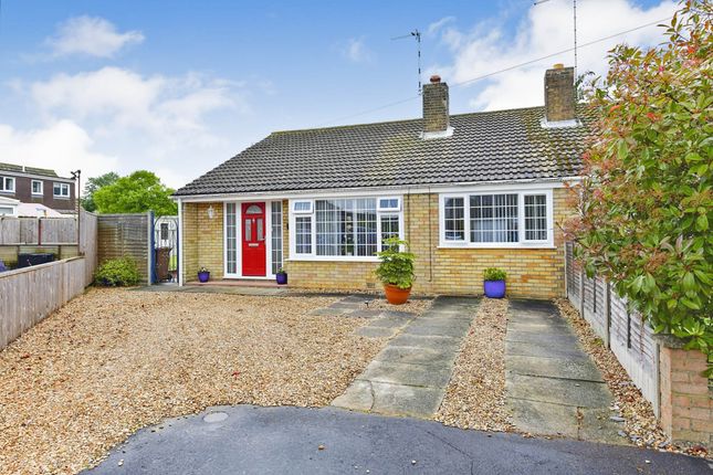 Thumbnail Semi-detached bungalow for sale in Russell Close, Thorney, Peterborough