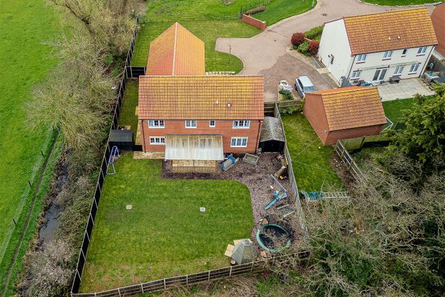 Detached house for sale in Woodside Close, Doddington, March