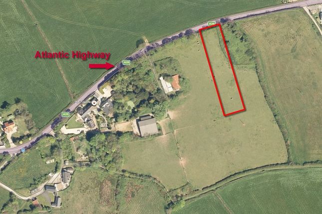 Thumbnail Land for sale in Atlantic Highway, Plot C, Horns Cross, Bideford, Devon EX395Dn