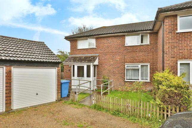 Thumbnail Semi-detached house for sale in Holworthy Road, Norwich