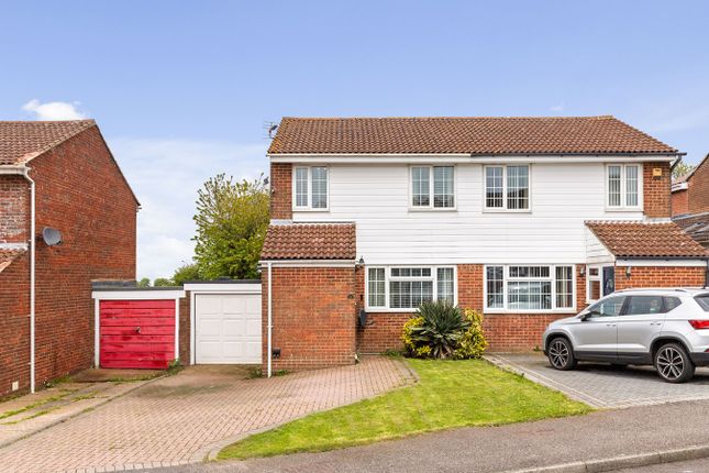 Thumbnail Semi-detached house for sale in Farncombe Way, Whitfield, Dover
