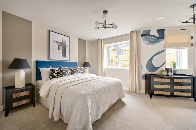 A Spacious And Bright Main Bedroom