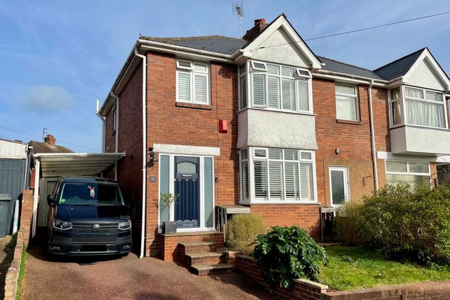 Semi-detached house for sale in Broom Close, Exeter