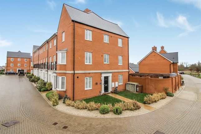 Thumbnail End terrace house for sale in Marsworth Drive, Broughton, Aylesbury