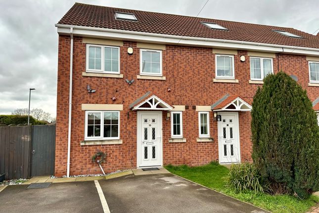 Thumbnail End terrace house for sale in Glaisedale Court, Laughton Common, Dinnington, Sheffield