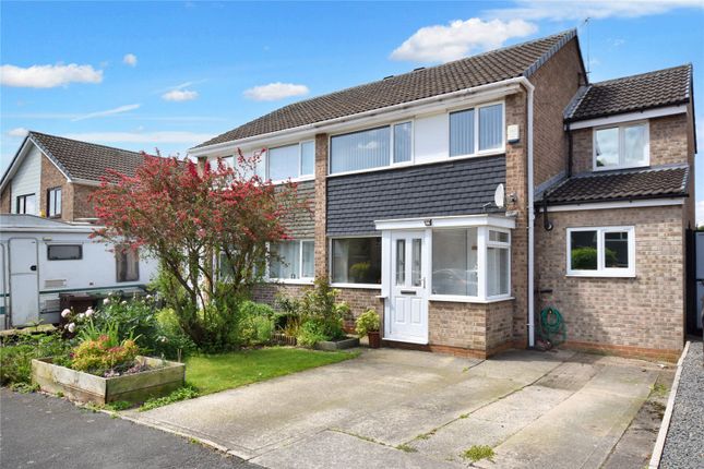 Thumbnail Semi-detached house for sale in Athlone Rise, Garforth, Leeds, West Yorkshire