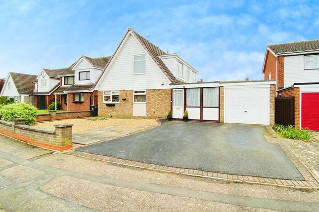 Thumbnail Detached house for sale in Wessex Drive, Leicester