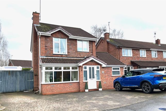 Thumbnail Detached house for sale in Aston Close, Little Haywood, Stafford