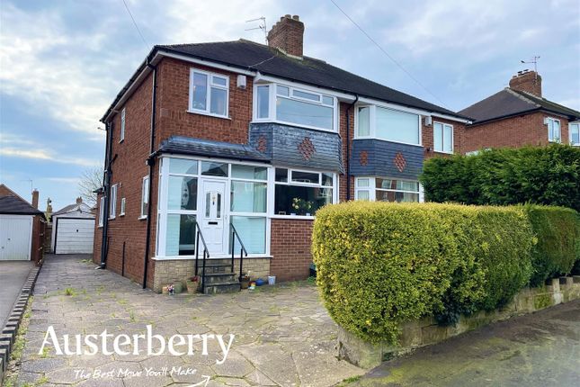 Semi-detached house for sale in Englesea Avenue, Stoke-On-Trent
