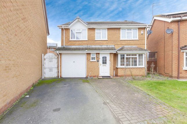 Detached house for sale in Peldon Close, Leicester