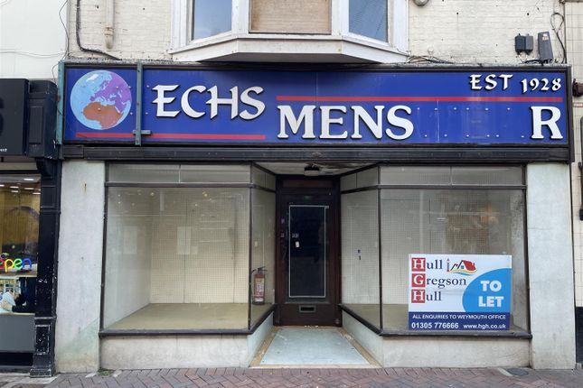 Thumbnail Commercial property for sale in St. Mary Street, Weymouth