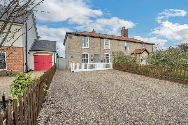 Semi-detached house for sale in The Street, Norton, Bury St. Edmunds