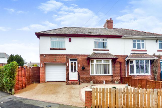 Thumbnail Semi-detached house for sale in Villa Real Estate, Consett