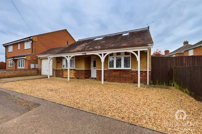 Thumbnail Bungalow for sale in Lesson Road, Brixworth, Northampton
