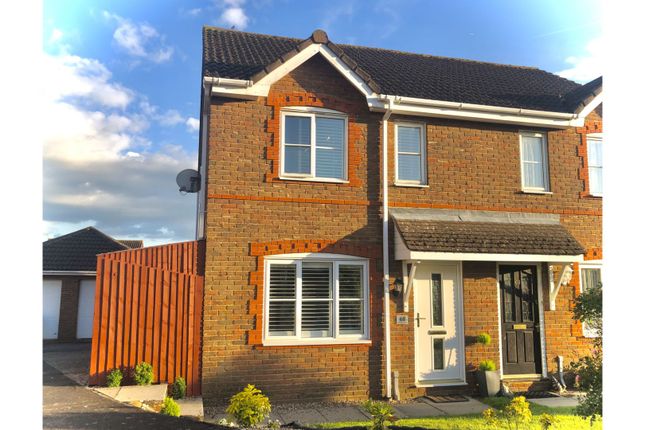 Thumbnail Semi-detached house for sale in Chatfield Way, West Malling
