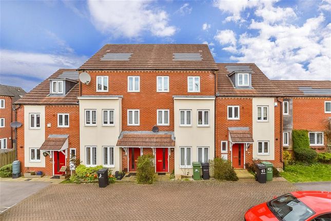 Thumbnail Town house for sale in Melrose Close, Loose, Maidstone, Kent
