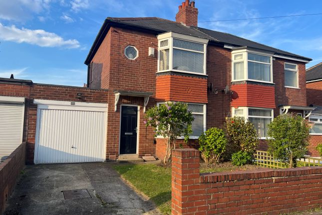 Thumbnail Semi-detached house to rent in Mill Hill Road, Newcastle Upon Tyne