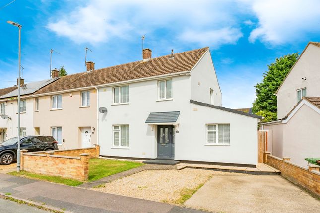 Thumbnail Semi-detached house for sale in Chelveston Drive, Corby