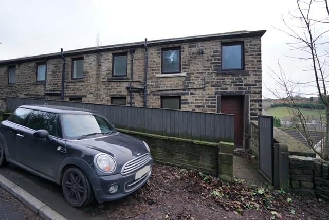 Thumbnail End terrace house for sale in Penistone Road, New Mill, Holmfirth