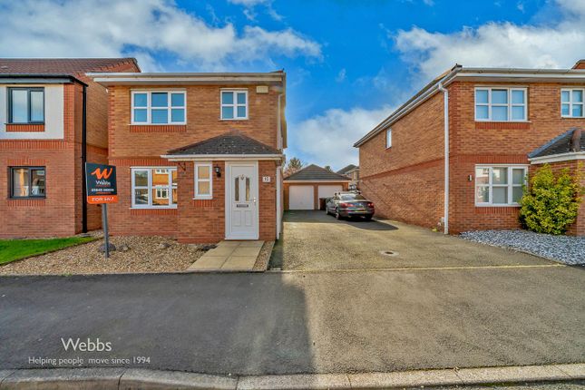 Detached house for sale in Stephenson Way, Hednesford, Cannock