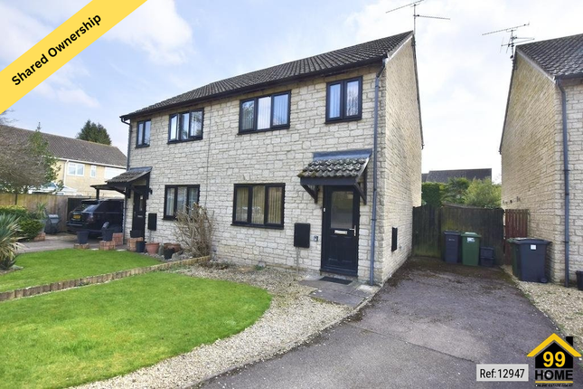 Thumbnail Semi-detached house for sale in The Close, South Cerney, Cotswold