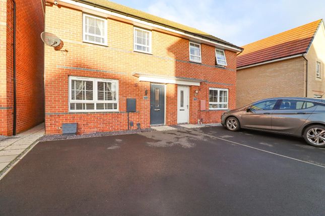 Thumbnail Semi-detached house for sale in Fossick Road, Jubilee Gardens, Norton