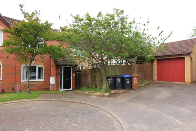 Thumbnail Semi-detached house for sale in Faraday Close, Upton, Northampton