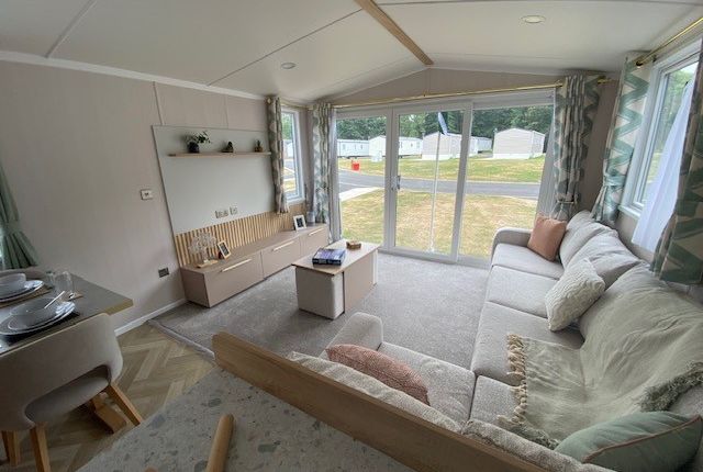 2-bed caravan on Newhaven Holiday Park, Buxton, £74,995