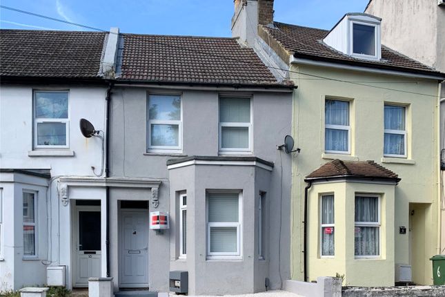 Thumbnail Terraced house for sale in Canterbury Road, Folkestone, Kent