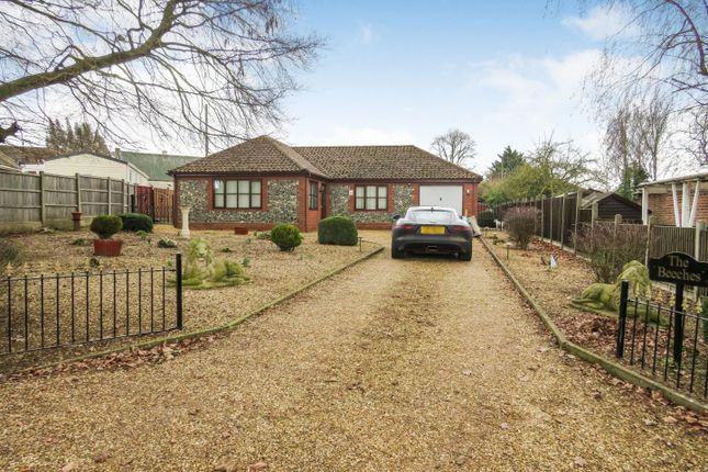 Thumbnail Detached bungalow for sale in Hall Farm Drive, Methwold, Thetford