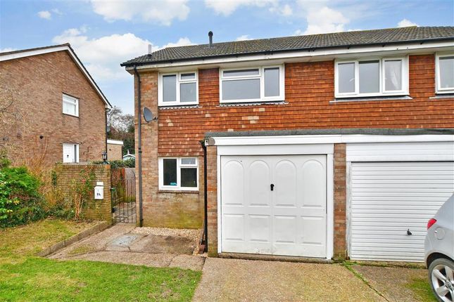 Thumbnail Semi-detached house for sale in Fermor Way, Crowborough, East Sussex