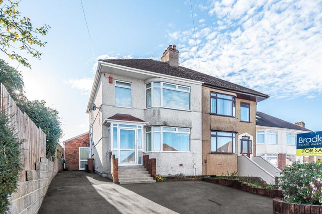 Thumbnail Semi-detached house for sale in Jean Crescent, Plymouth, Devon