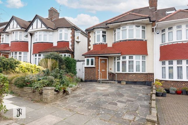 Thumbnail Semi-detached house for sale in Brycedale Crescent, Southgate, London