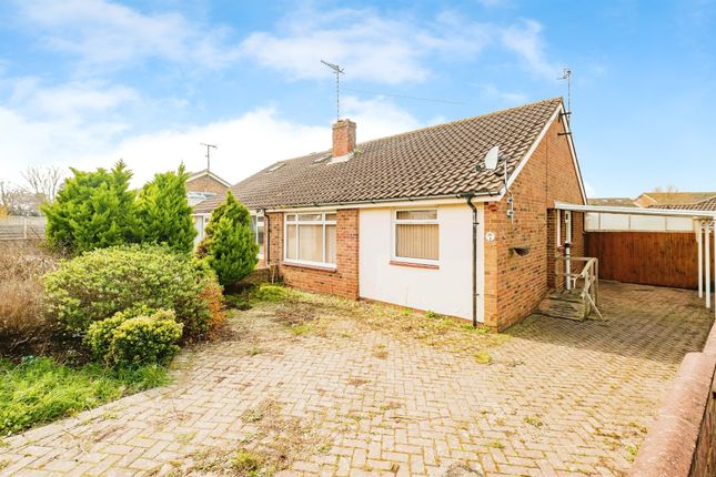 Thumbnail Semi-detached bungalow for sale in Western Road North, Sompting, Lancing