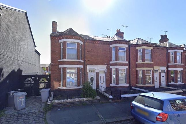 Thumbnail End terrace house for sale in Ernest Street, Crewe