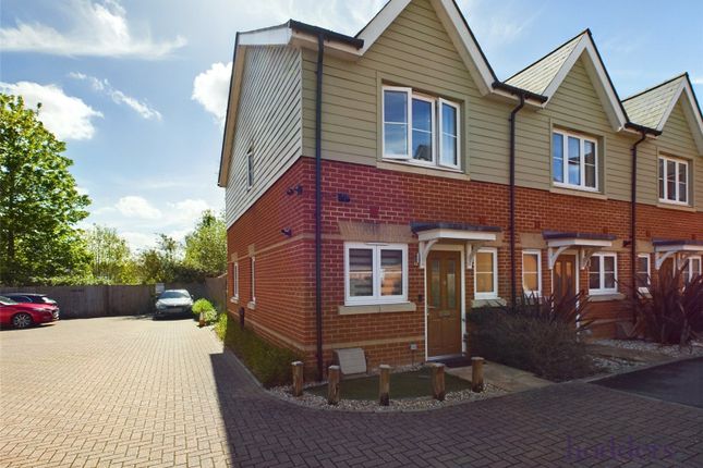 Thumbnail End terrace house for sale in Highcross Place, Chertsey, Surrey