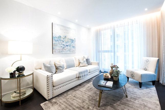 Thumbnail Flat to rent in Thornes House, The Residence, Nine Elms, London