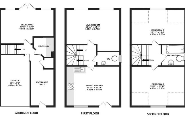 End terrace house for sale in Jude Court, Bramley, Leeds