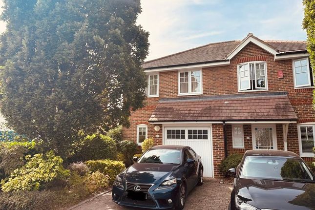 Thumbnail Semi-detached house for sale in Green Lane, Burwood Park, Hersham, Walton-On-Thames