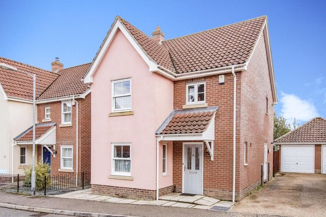 Thumbnail Detached house for sale in Field Maple Road, Watton, Thetford